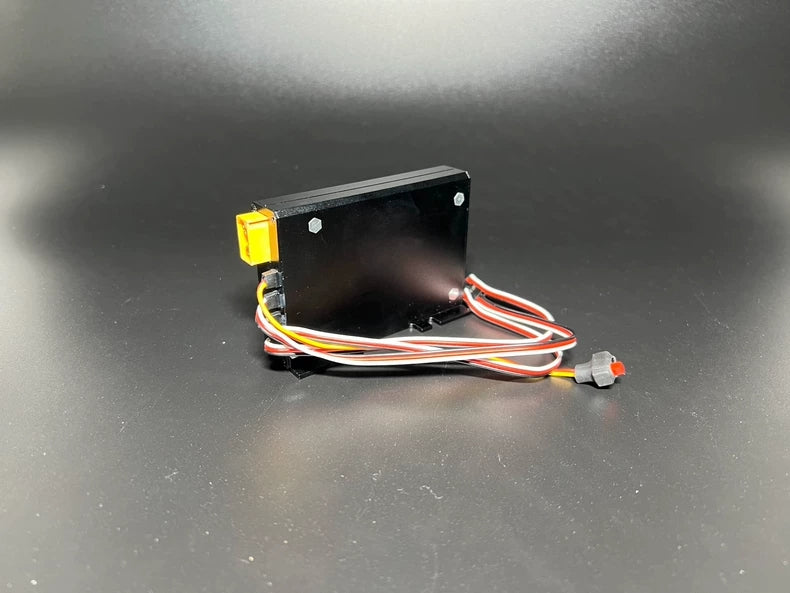 DoubleE RC Excavator EC160E E111 30A 3-in-1 Brushless Motor 1/12 1/14 Hydraulic Model Digger ESC Metal Casing Power Switch XT60