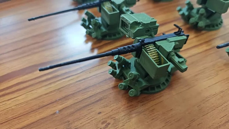 1/16 RC Tank HENG LONG Plastic Leopold 2A7V 2A6 Standard FLW200 Gun Station FDM DIY Parts