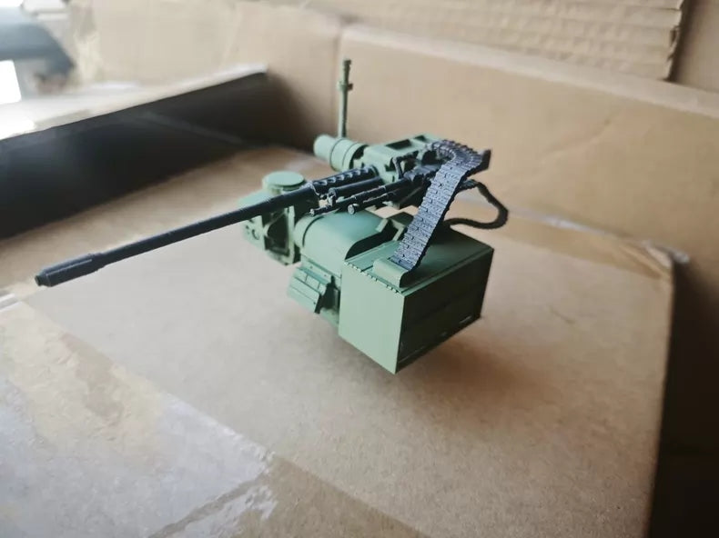 Slingshot Anti-UAV Remote Control Barrel Station For 1/16 RC Tank HL Tongde Mato Rotate 360 Degrees DIY Model Parts