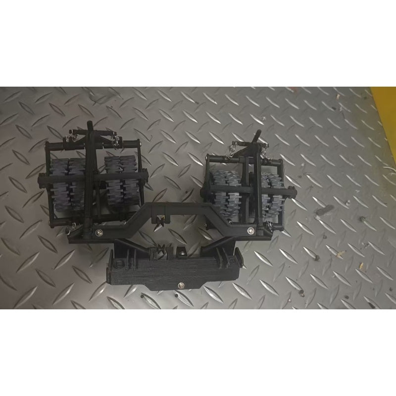 1/16 Black Minesweeper For RC Tank HL M1A2 3889 3918 3819 3818 Accessories 3D Parts Modified DIY Boy Gift Toy