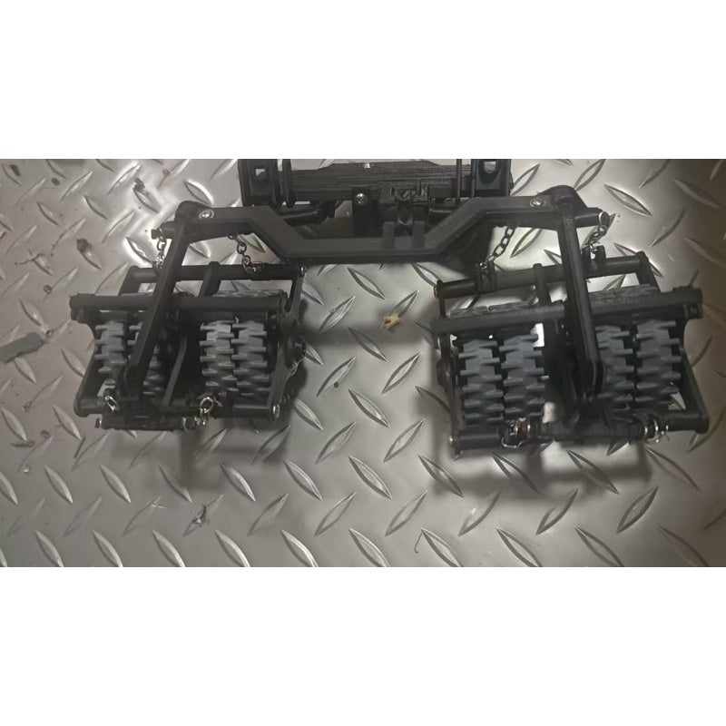1/16 Black Minesweeper For RC Tank HL M1A2 3889 3918 3819 3818 Accessories 3D Parts Modified DIY Boy Gift Toy