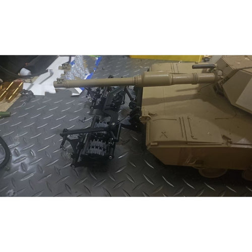 1/16 Black Minesweeper For RC Tank HL M1A2 3889 3918 3819 3818 Accessories 3D Parts Modified DIY Boy Gift Toy