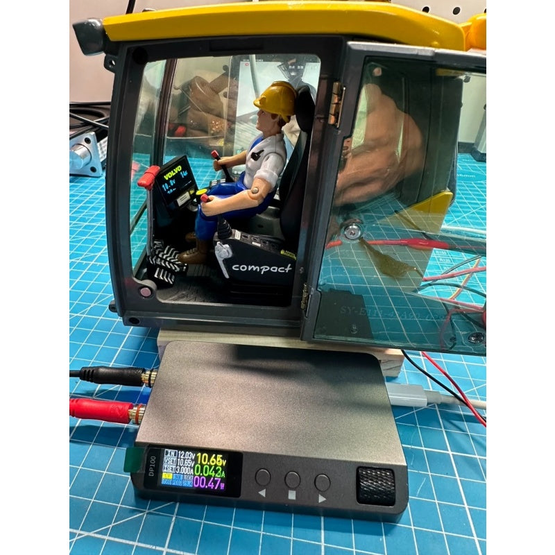Double E EC160E Excavator Original Factory E010 Accessories Cab LCD Electronic Display Screen Hydraulic Model Display Screen DIY