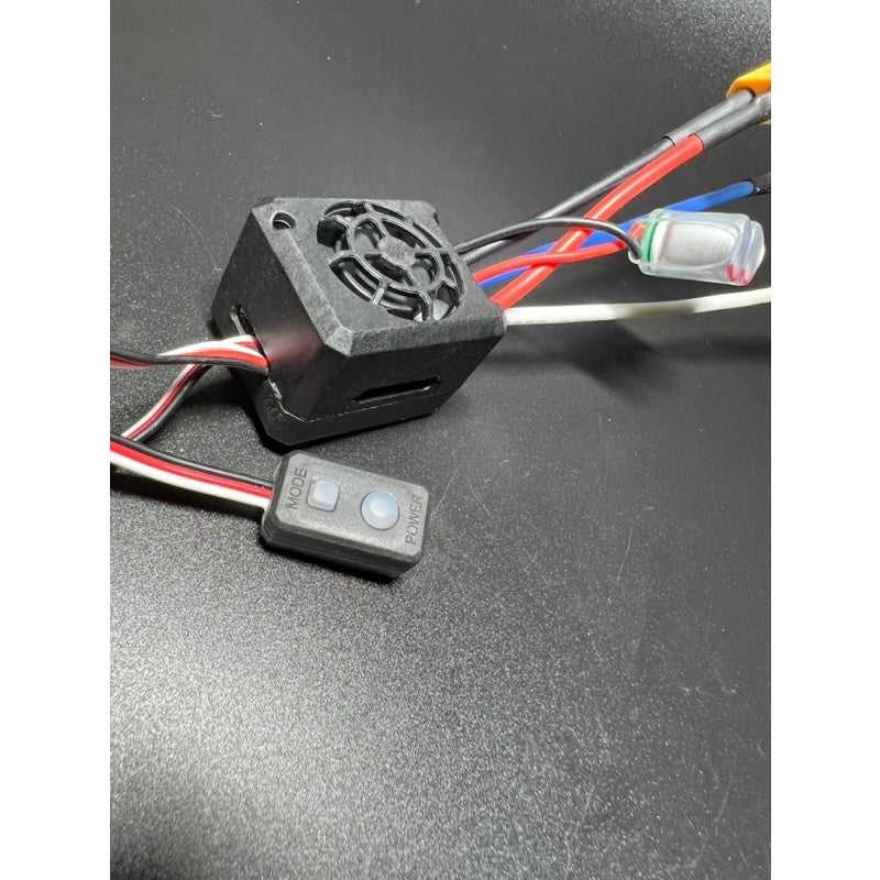 DoubleE RC Excavator XT60 80A Brushed Carbon ESC Electronic Part For Driving Motor 1/10 1/14 Hydraulic Model DIY 3.5 Plug DIY