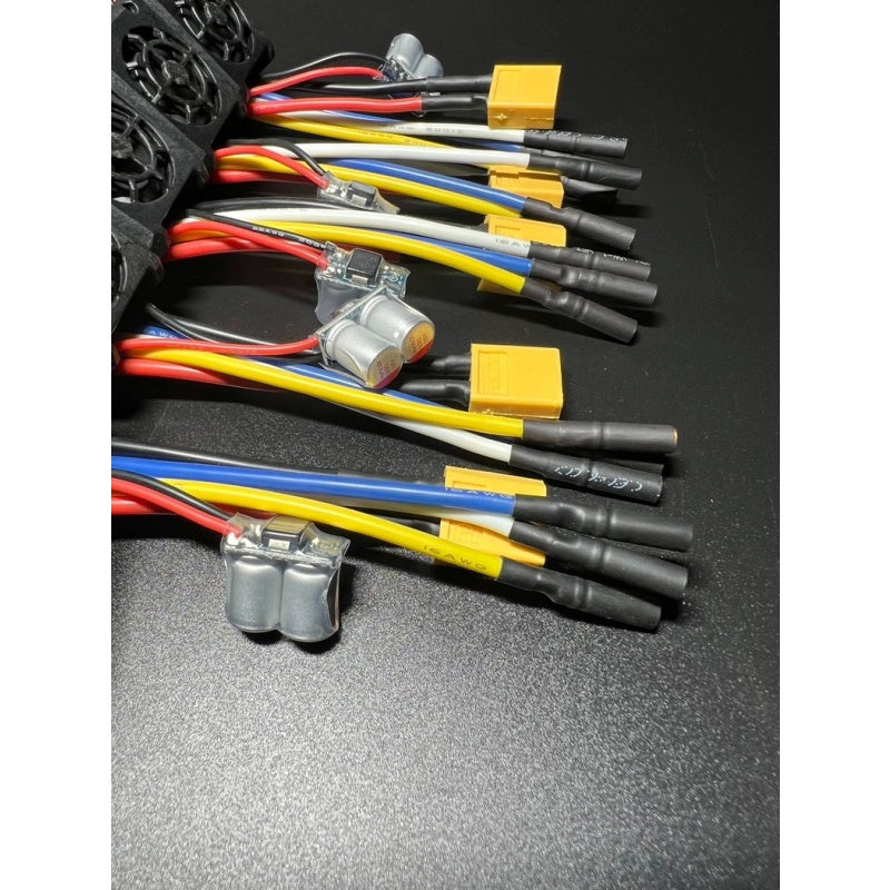 DoubleE RC Excavator EC160E E111 Brushless ESC 60A Electronic Accessories For Oil Pump Driving Motor 1/12 1/14 Hydraulic Model