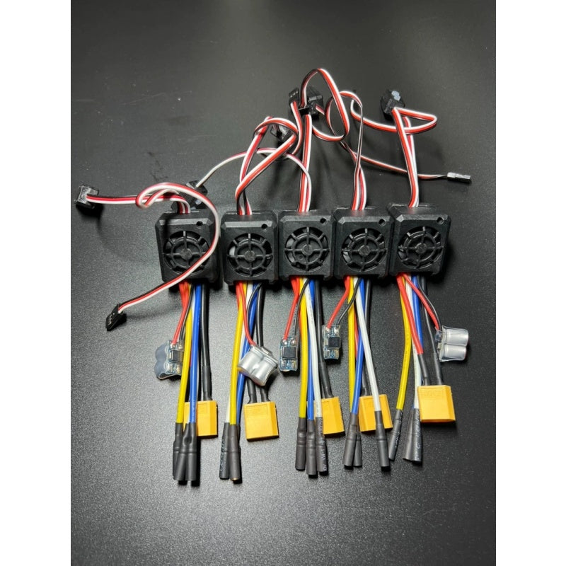DoubleE RC Excavator EC160E E111 Brushless ESC 60A Electronic Accessories For Oil Pump Driving Motor 1/12 1/14 Hydraulic Model