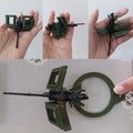 Green BC8 Weapons Station Ornament Static For 1/16 RC Tank HL Mato Tongde DIY Toy 3889 Parts Customized Toys