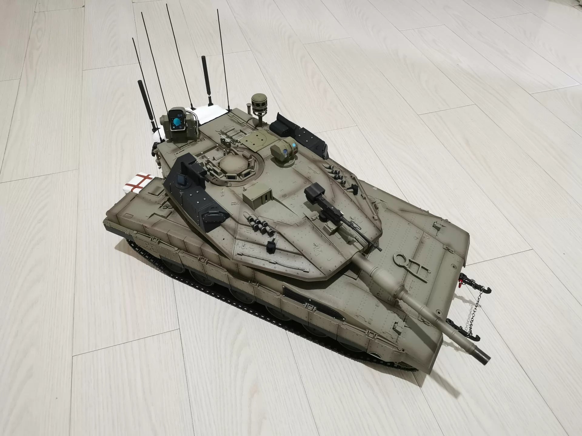 1/16 Light Beam Laser Station for HL Israeli Merkava Tank Upgraded Modified Accessories Accessories Modified DIY Parts Toy Boys