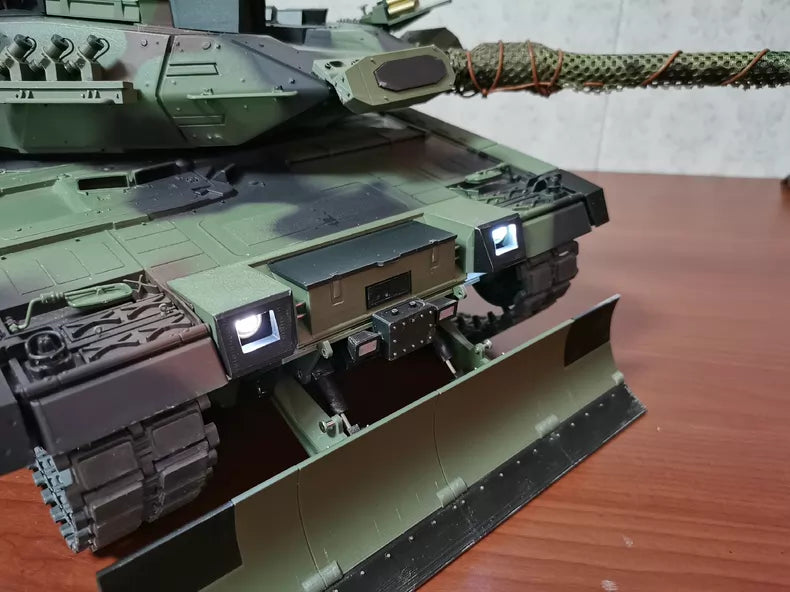 1/16 Leopard 2a6 Front Face Modification RC Tank Accessorie 2MBT 2A7 2A8 Armored Vehicle Modification Upgrade DIY Parts For Boy