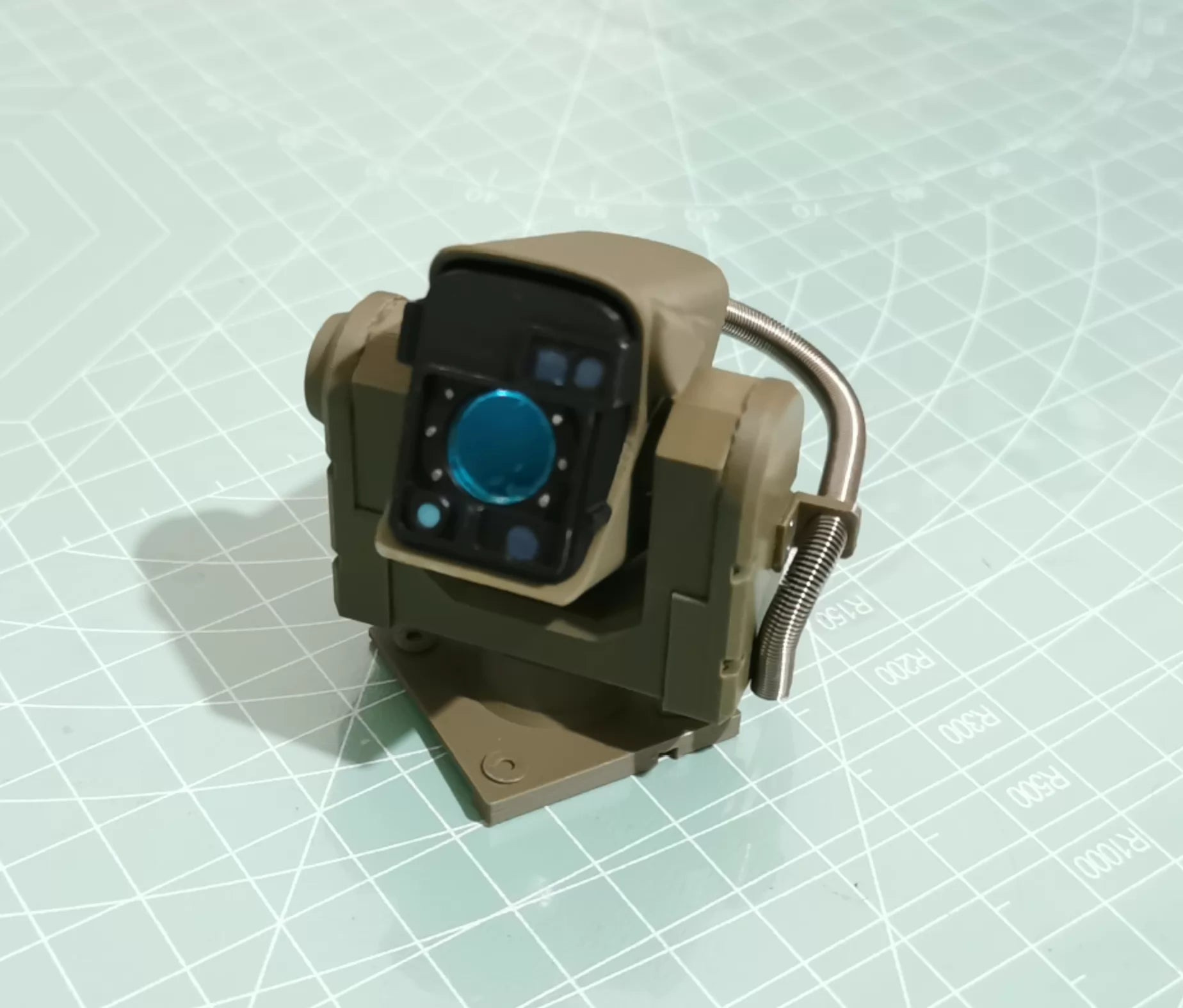 1/16 Light Beam Laser Station for HL Israeli Merkava Tank Upgraded Modified Accessories Accessories Modified DIY Parts Toy Boys