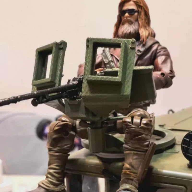 Green BC8 Weapons Station Ornament Static For 1/16 RC Tank HL Mato Tongde DIY Toy 3889 Parts Customized Toys