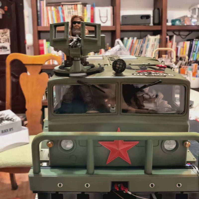 Green BC8 Weapons Station Ornament Static For 1/16 RC Tank HL Mato Tongde DIY Toy 3889 Parts Customized Toys