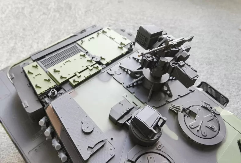 1/16 Law Enforcement Weapon Station - Challenger 2 TES Weapon Station Accessory DIY Model Parts for RC Tank