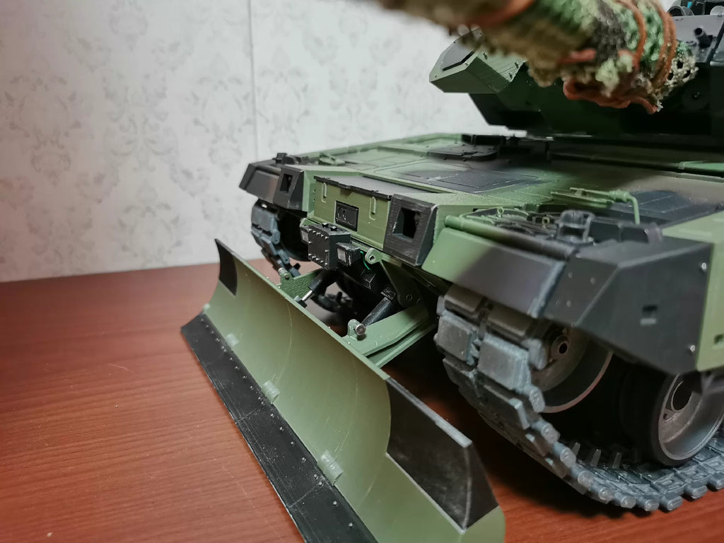 1/16 Leopard 2a6 Front Face Modification RC Tank Accessorie 2MBT 2A7 2A8 Armored Vehicle Modification Upgrade DIY Parts For Boy
