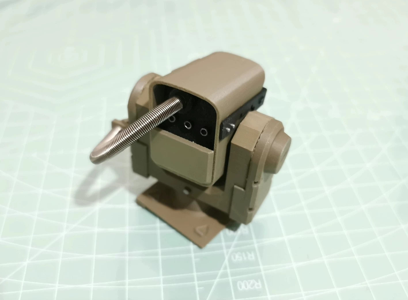1/16 Light Beam Laser Station for HL Israeli Merkava Tank Upgraded Modified Accessories Accessories Modified DIY Parts Toy Boys