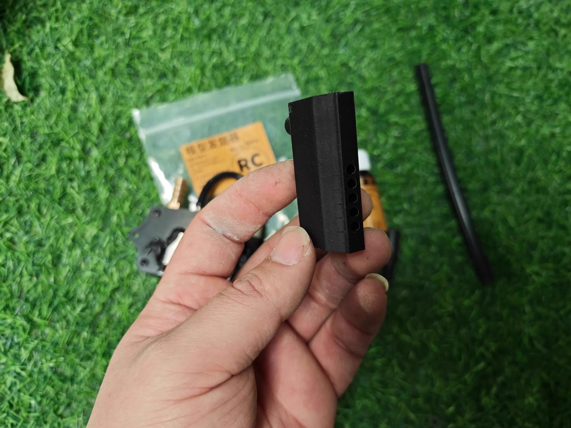RC Tank Parts Metal Smoke Gearbox Unit Hobby Car Model DIY