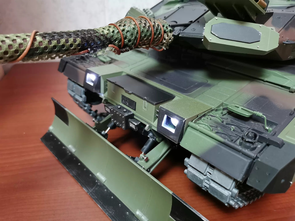 1/16 Leopard 2a6 Front Face Modification RC Tank Accessorie 2MBT 2A7 2A8 Armored Vehicle Modification Upgrade DIY Parts For Boy