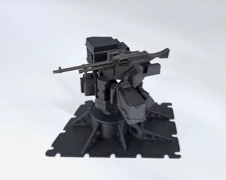 1/16 Law Enforcement Weapon Station - Challenger 2 TES Weapon Station Accessory DIY Model Parts for RC Tank