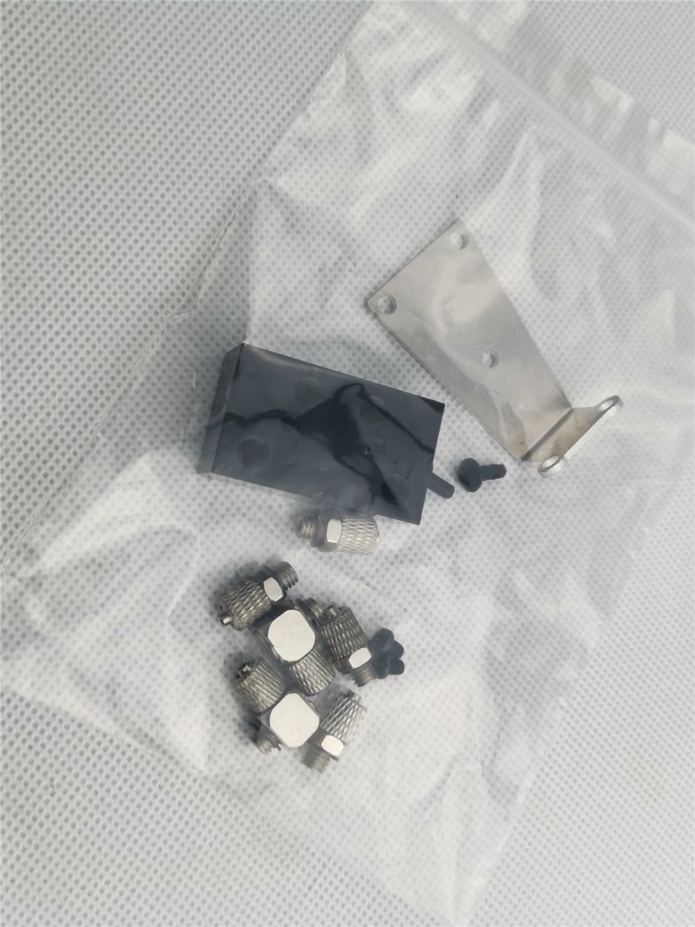 RC Hydraulic Model Big Arm Sub-oil Circuit Block Two-way Three-way Valve Block 1/14 1/12 Excavator DIY Accessories