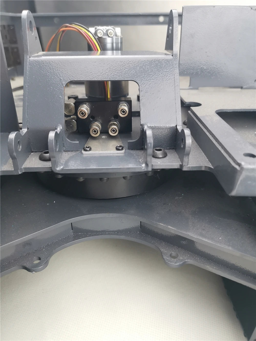 RC Hydraulic Model Big Arm Sub-oil Circuit Block Two-way Three-way Valve Block 1/14 1/12 Excavator DIY Accessories
